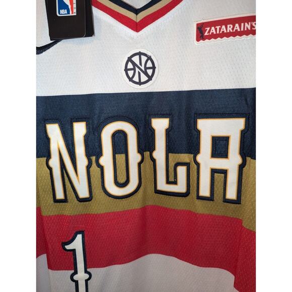 Zion Williamson New Orleans Pelicans City Edition Swingman Jersey Men’s Size 50 - Picture 5 of 9